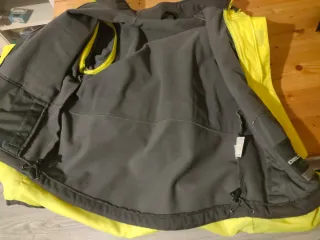 Giubbotto uomo alta visibilità giallo