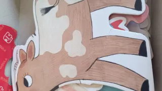 Puzzle XXL Granja Goula 4 Pezzi per Bambini