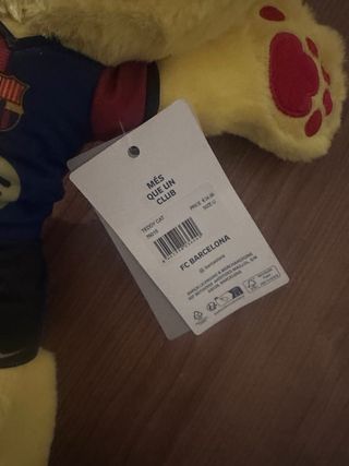 Peluche FC Barcelona Cat Culer
