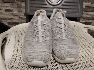 Deportivas Skechers Talla 42 Gris/Blanco
