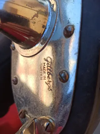 Pattini da ghiaccio vintage neri e bianchi