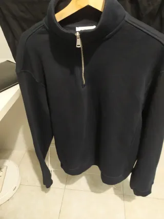 Jersey Zara Azul Oscuro Talla L