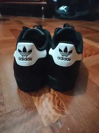 Zapatillas Adidas Superstar Negras Talla 39 1/5