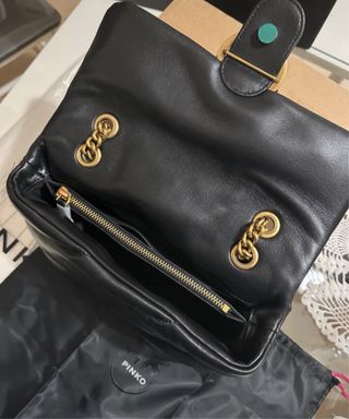 Pinko Love Bag Puff Maxi Quilt Media Nera