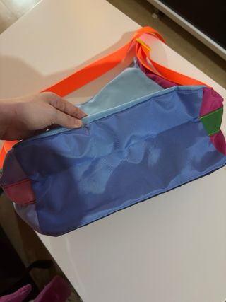 Bolso Cotopaxi Hombro Rosa y Azul