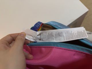 Bolso Cotopaxi Hombro Rosa y Azul