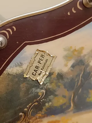 Bandeja Vintage Exclusiva con Escenas de Goya