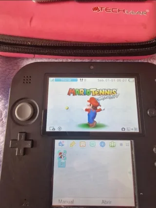 Nintendo 2DS Blu + 6 Giochi e custodia