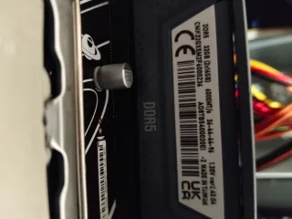 Corsair DDR5(2x16GB) 6000 I3 12100F Asus b760 Plu