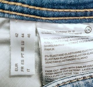 Jeans capri donna con fiori