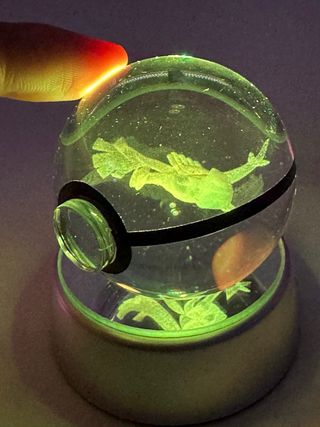 Bola 3D Pokemon Lugia con luces LED