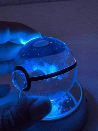 Bola 3D Pokemon Lugia con luces LED