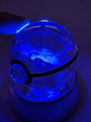 Bola 3D Pokemon Lugia con luces LED
