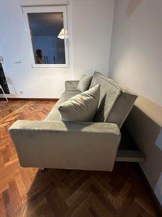 Sofá Cama Gris 105x180cm