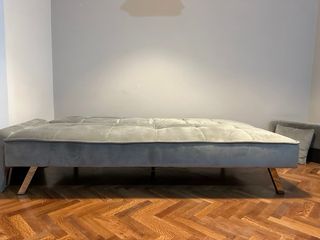 Sofá Cama Gris 105x180cm