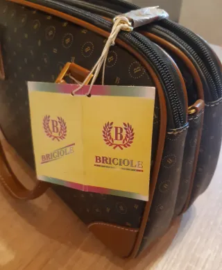 Borsetta Briciole nera e marrone