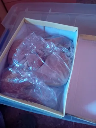 Zapato tacón beige/rosa con lazo