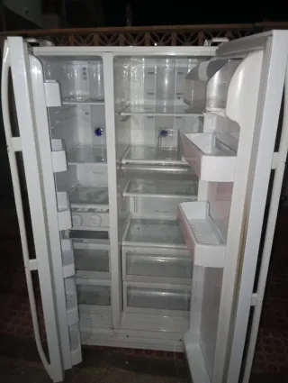 Nevera Americana Blanca Samsung