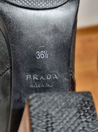 Stivali Prada Donna Neri
