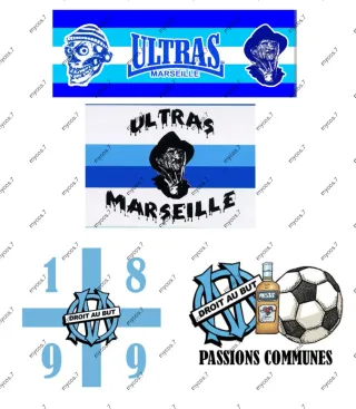 Adesivi Marsiglia Ultras