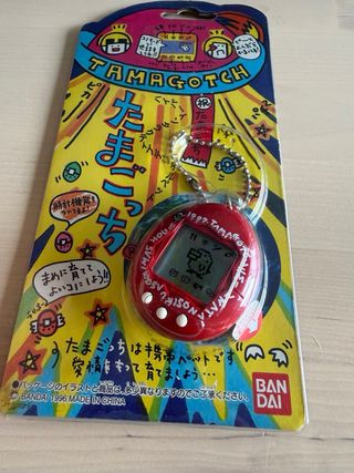 Tamagotchi 1997 Gen 1 Rojo Precintado