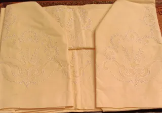 Juegos Sábanas Algodón Bordadas Vintage