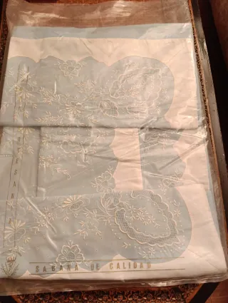 Juegos Sábanas Algodón Bordadas Vintage