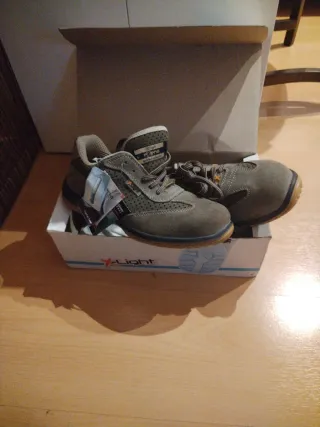 Zapatos seguridad Exena X-Light Marrón/Gris