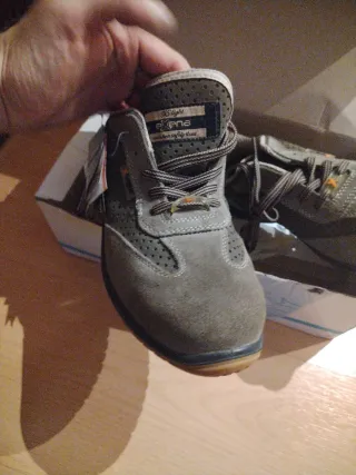 Zapatos seguridad Exena X-Light Marrón/Gris