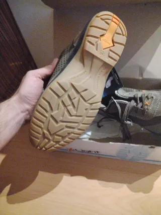 Zapatos seguridad Exena X-Light Marrón/Gris