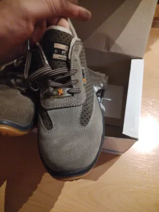 Zapatos seguridad Exena X-Light Marrón/Gris