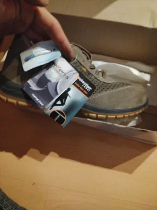 Zapatos seguridad Exena X-Light Marrón/Gris