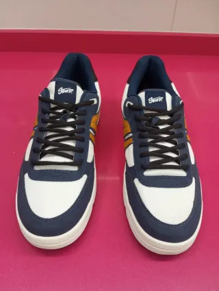 Zapatillas Pull&Bear Hombre Azul/Blanco