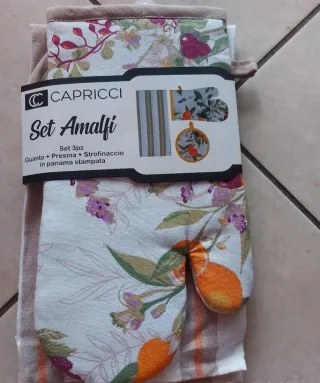 Set 3pz Cucina Amalfi Capricci
