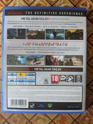Metal Gear Solid V Definitive Experience Xbox One