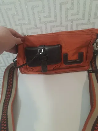 Bolso Adolfo Dominguez naranja Casual