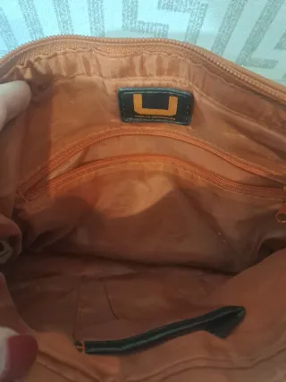 Bolso Adolfo Dominguez naranja Casual