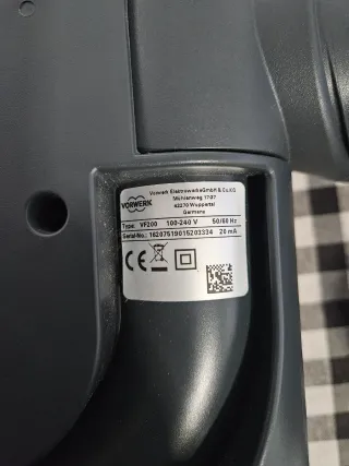 Kobold VF200 Lava-alfombra