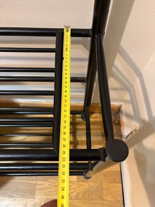 Perchero Zapatero Grande Negro