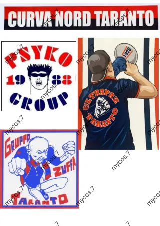 Adesivi Taranto Curva Nord