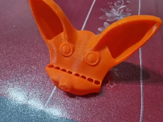 Porta cellulare chihuahua – design 3D arancione