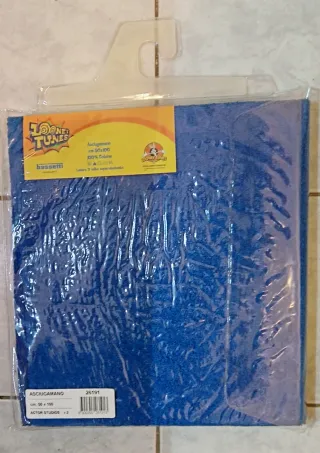 Asciugamano, Bassetti, Bugs Bunny, vintage, blu