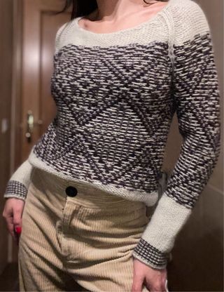 Jersey Caroll lana Merinos y alpaca T.36