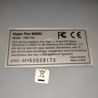 Tableta Gráfica Aiptek con Ratón y Lápiz