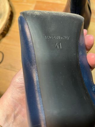 Botines Bad Habits Mujer Azul Talla 38