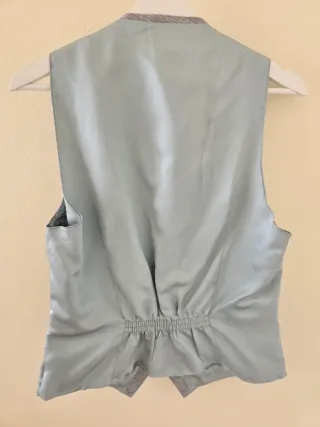 Chaleco Vintage Gris