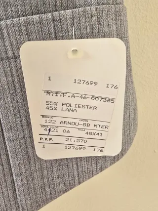 Chaleco Vintage Gris