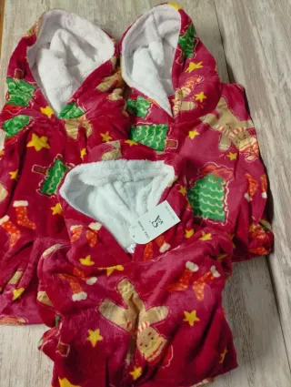 Lote 3 ponchos coralina