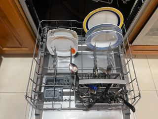 Lavavajillas Valberg plateado