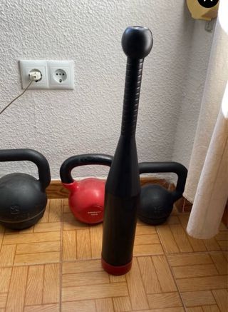 Clubbell 6 kg Acero y vinilo.